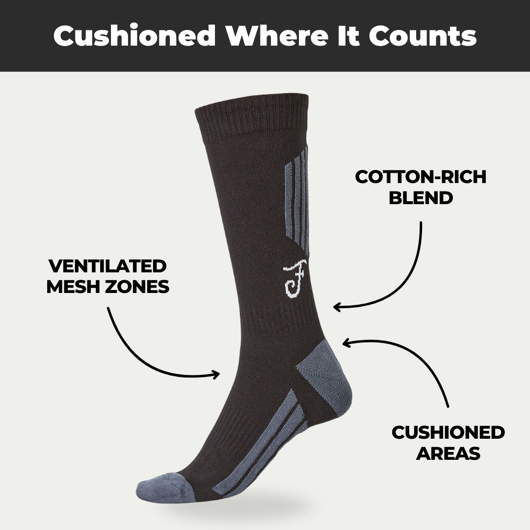 Winter Socks - Bug Repellent- MId-Calf - Night