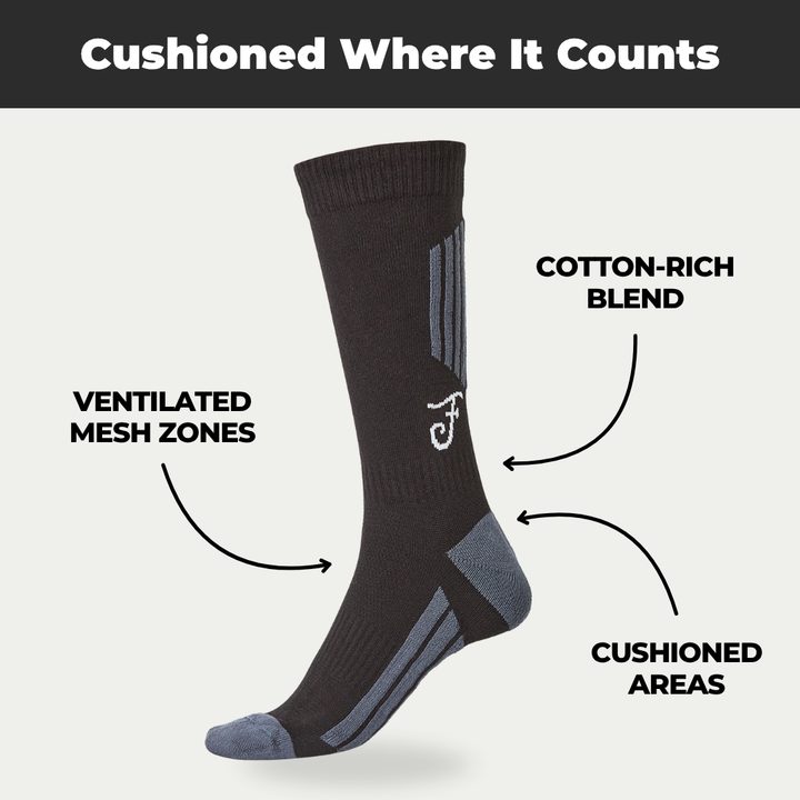 Winter Socks - Bug Repellent- MId-Calf - Night