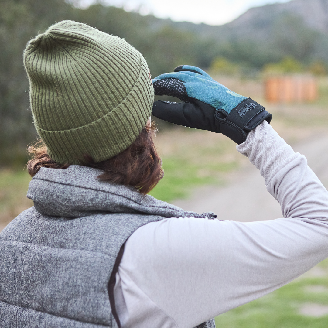 Waterproof Winter Gloves -  Twilight Owls