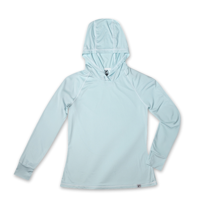 Women's UV Sun Hoodie - Light Green