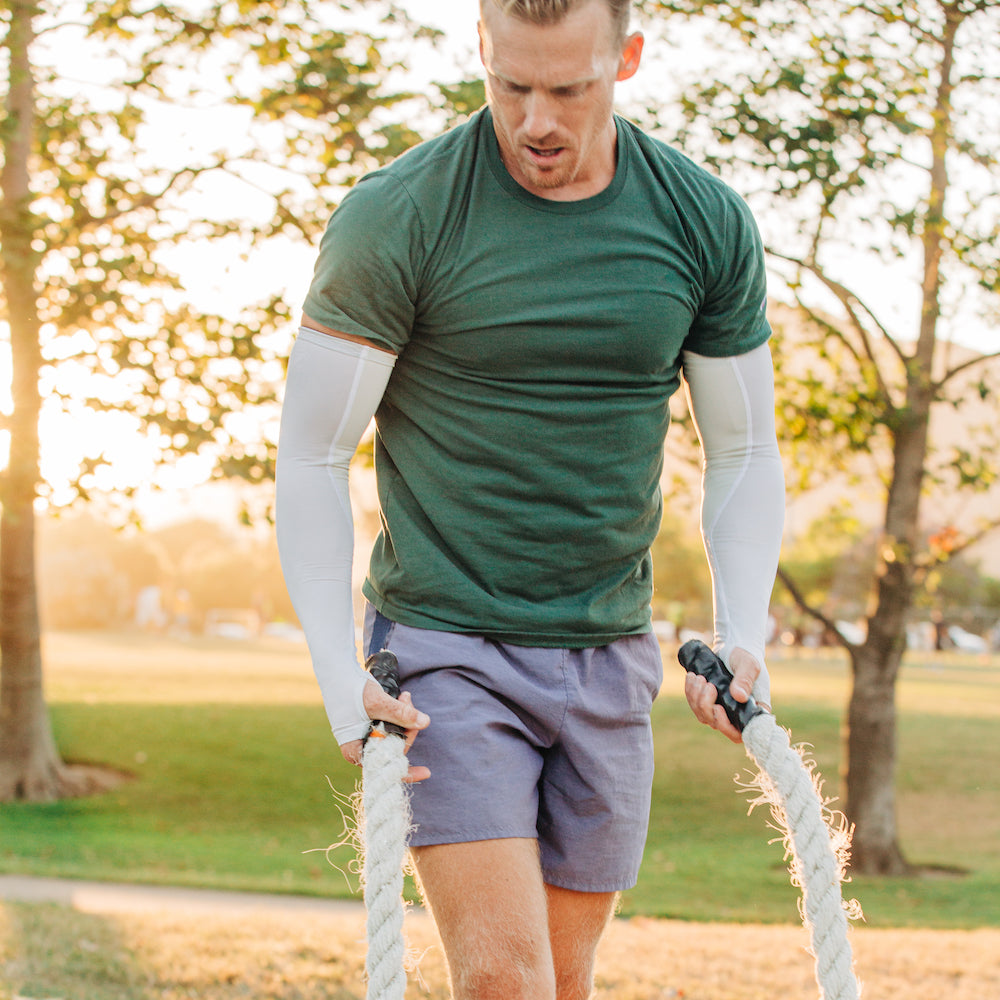 Leg & Arm Sleeves Bundle - Cream