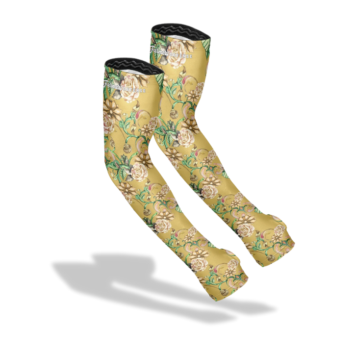 Protection Sleeves - Antique Bloom - Mustard FINAL SALE