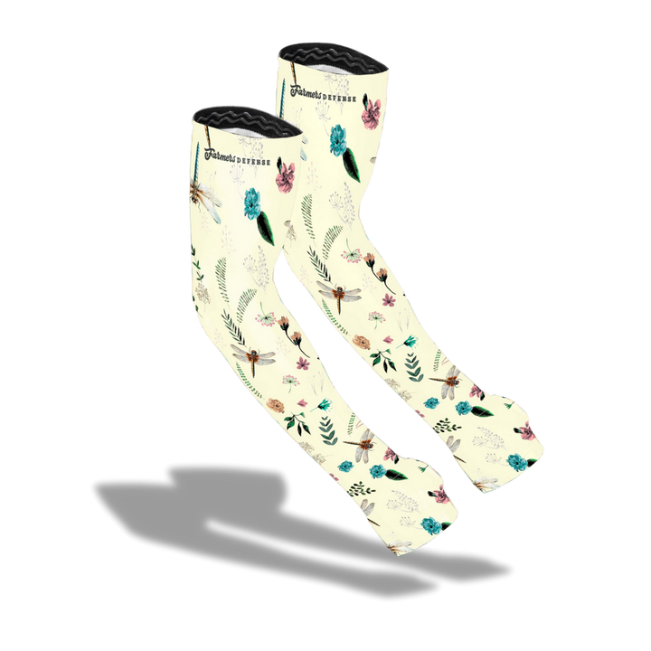 Protection Sleeves - Dragonfly Meadow - Cream