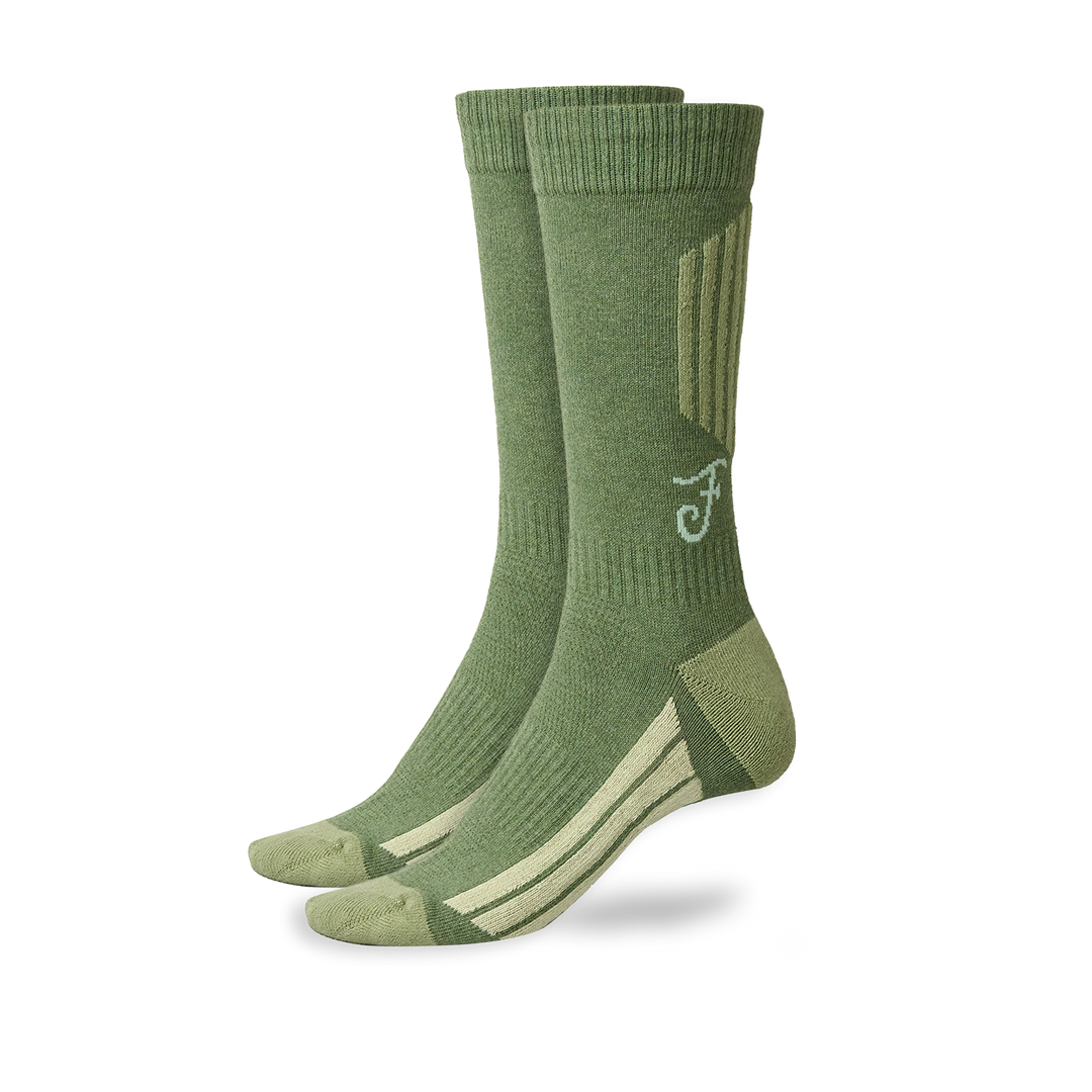 Winter Socks - Bug Repellent- Mid-Calf - Moss
