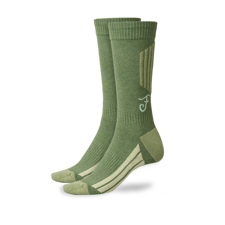 Winter Socks - Bug Repellent- Mid-Calf - Moss