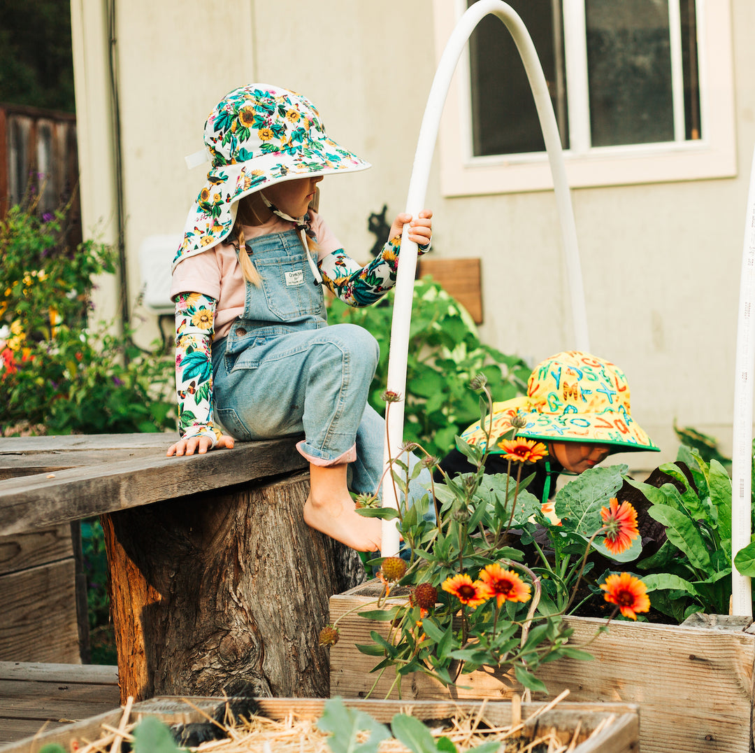 Kid's Protection Sleeves - Garden Flower