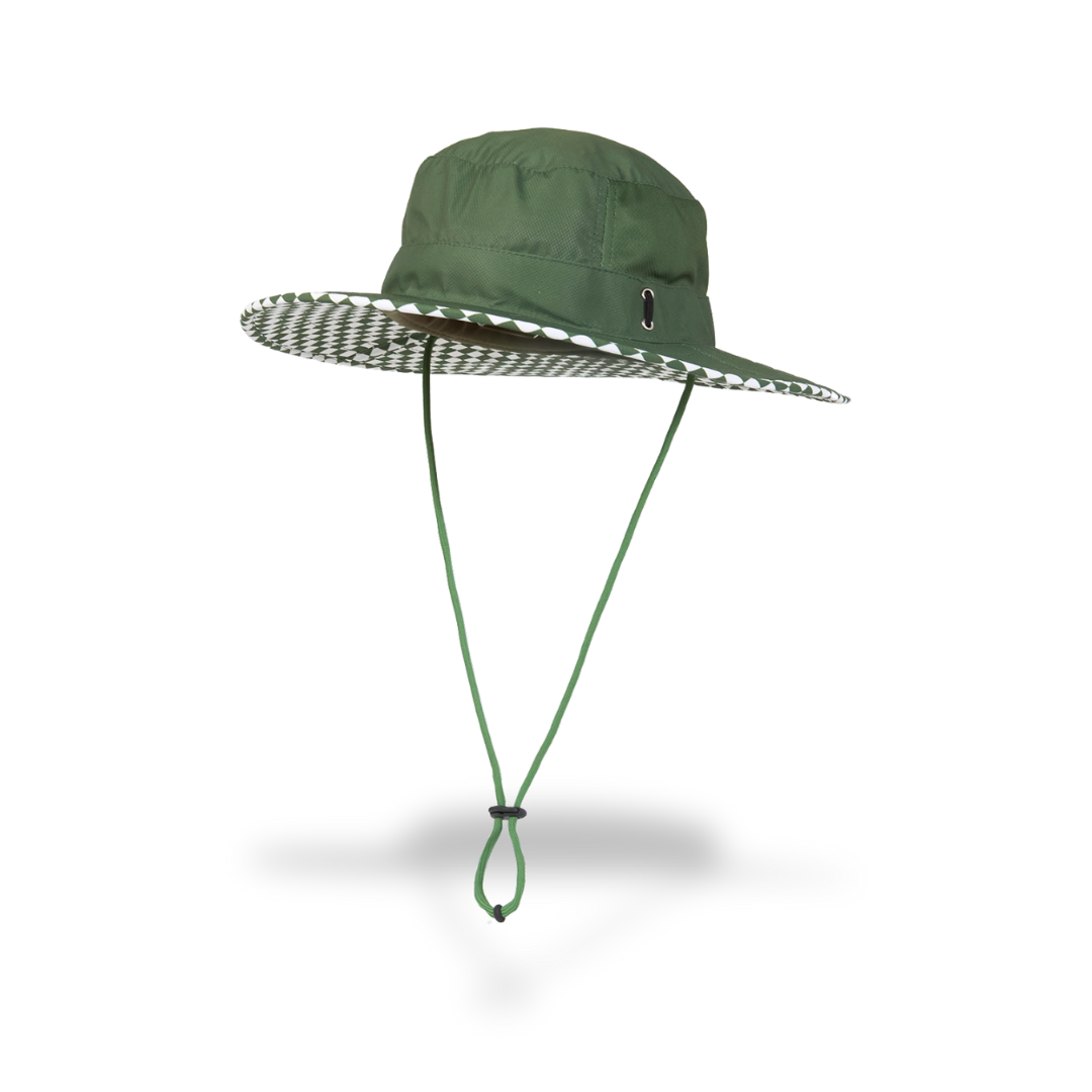 Venture Sun Hat - Moss Check