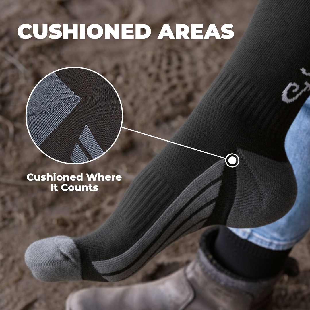 Winter Socks - Bug Repellent- MId-Calf - Night