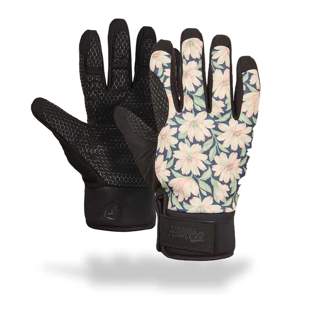 Waterproof Winter Gloves - Painted Peony