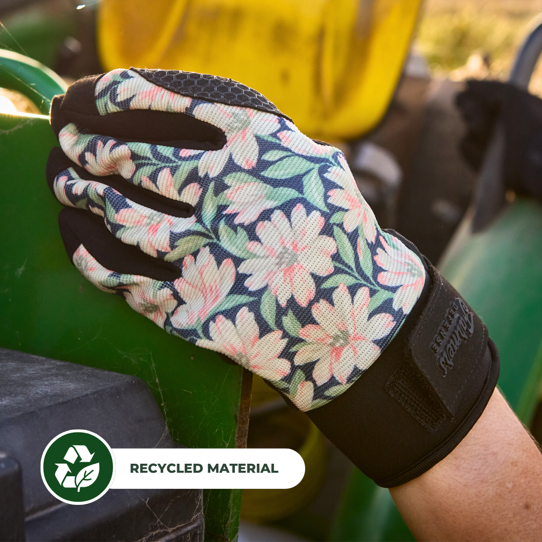 Waterproof Winter Gloves - Painted Peony