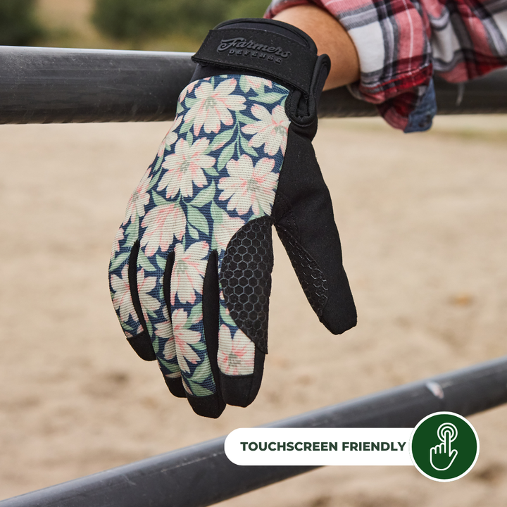 Waterproof Winter Gloves - Painted Peony