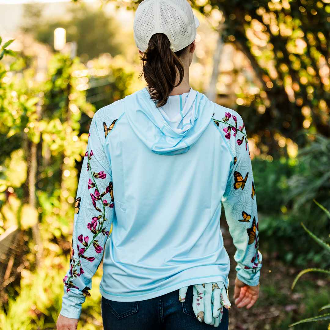 Women's UV Sun Hoodie - Monarch