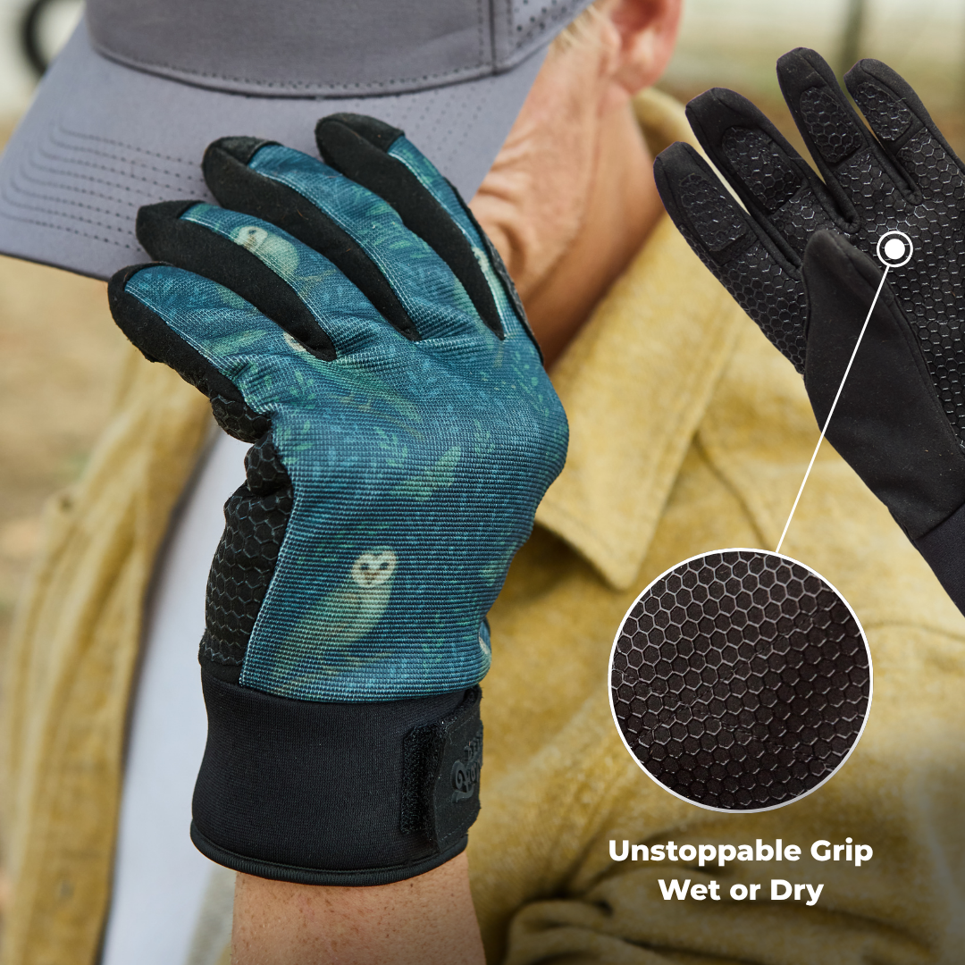 Waterproof Winter Gloves -  Twilight Owls