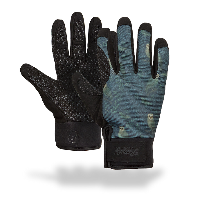 Waterproof Winter Gloves -  Twilight Owls