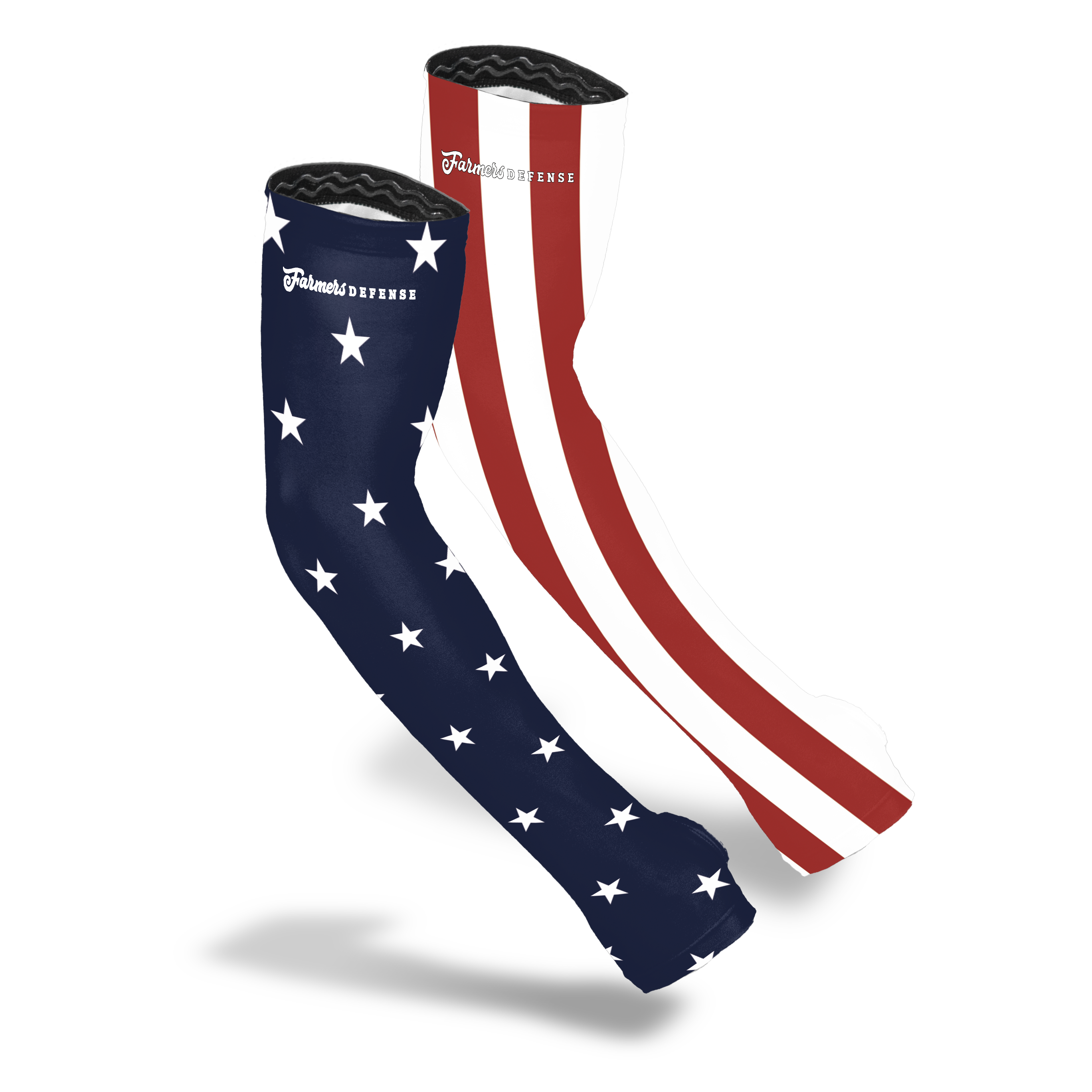 Stars Stripes American Flag USA Compression Arm Sleeve for