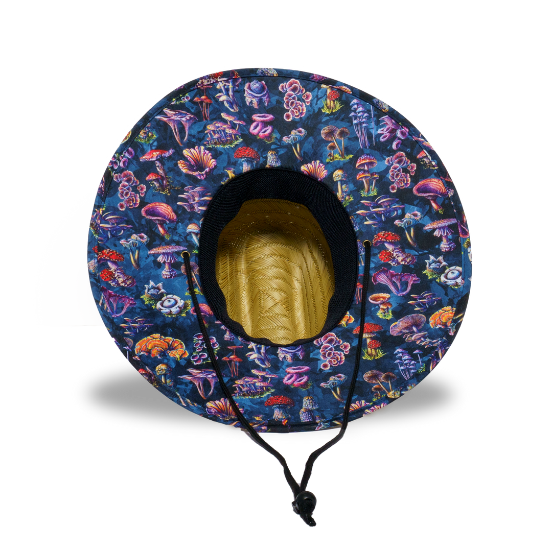 Farmers Defense Straw Hat - Fungi Forager