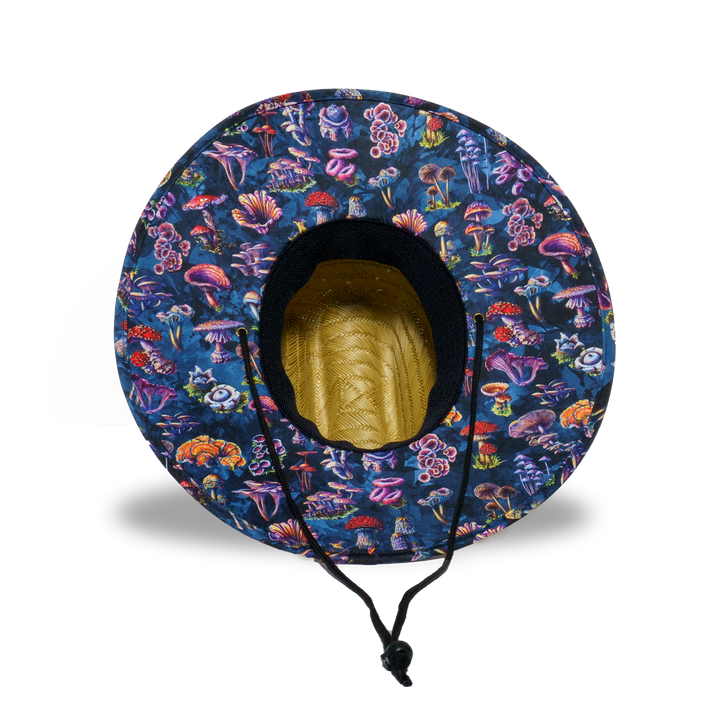 Farmers Defense Straw Hat - Fungi Forager