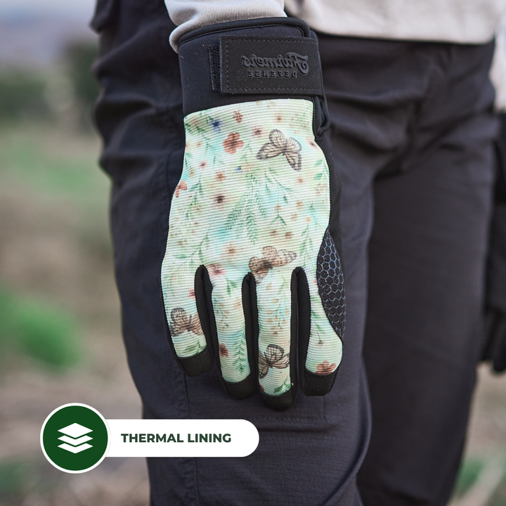 Waterproof Winter Gloves -  Butterfly Field