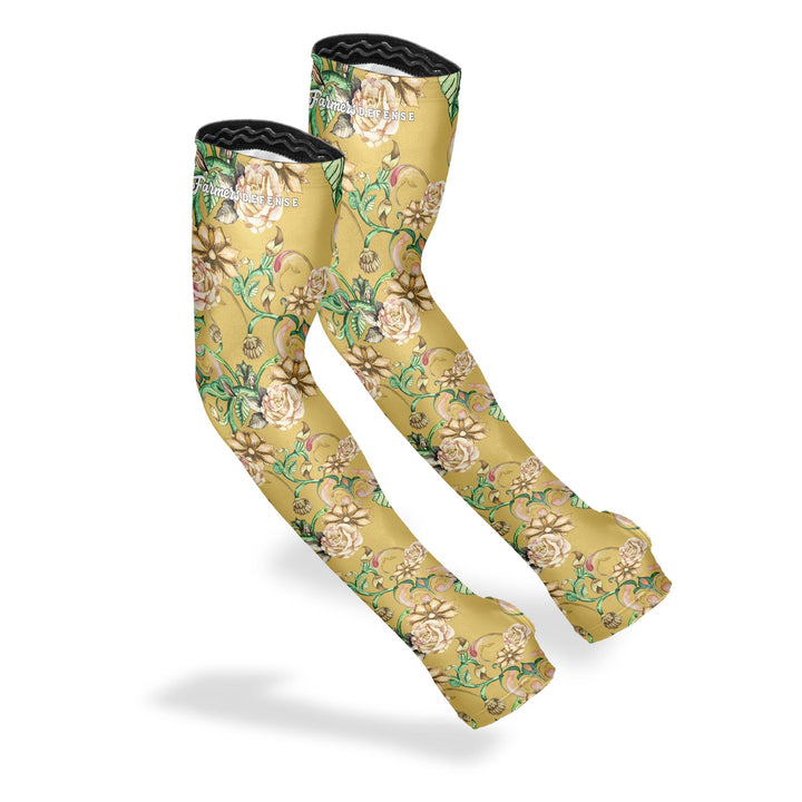 Protection Sleeves - Antique Bloom - Mustard