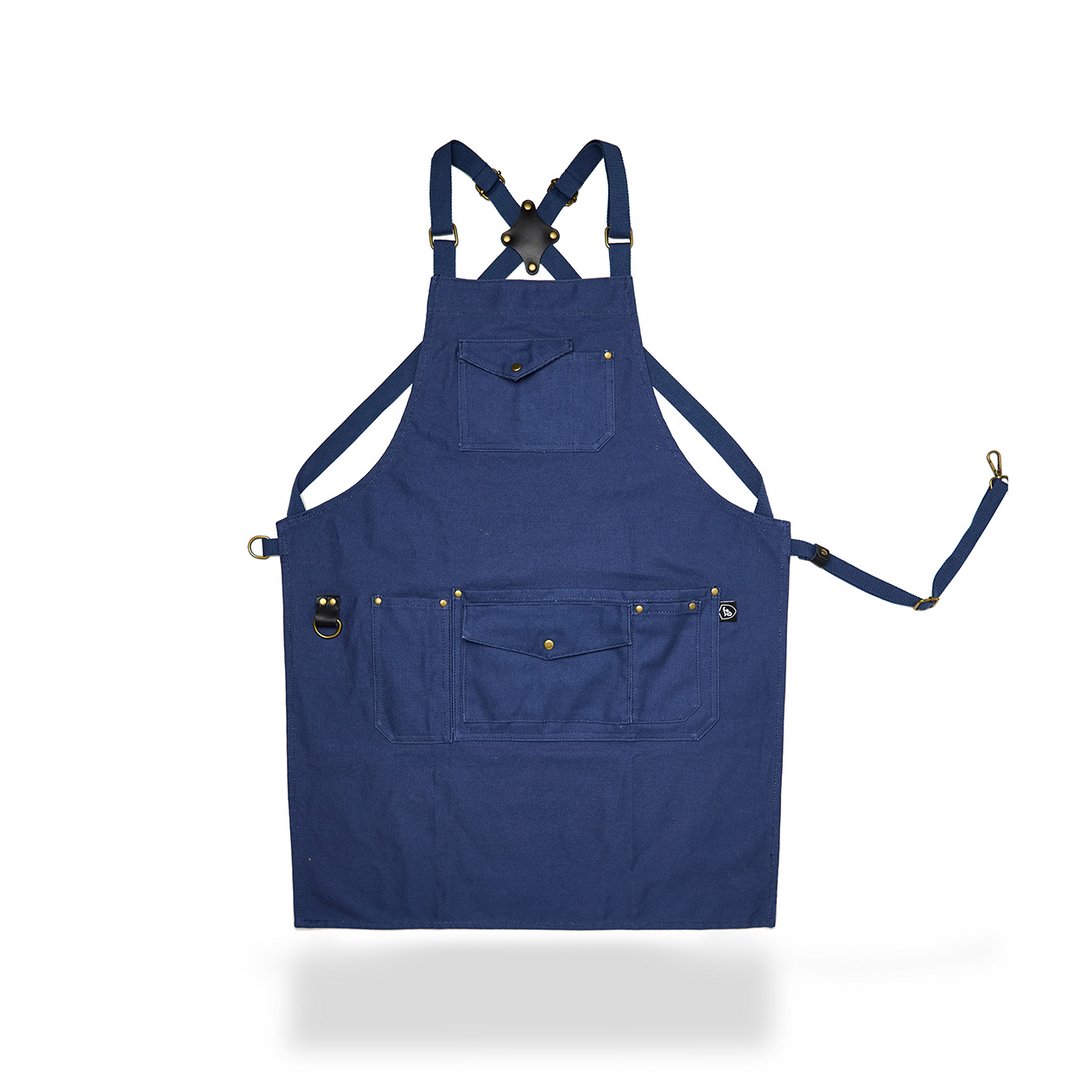 The Canvas Workhorse Apron - Dark Blue