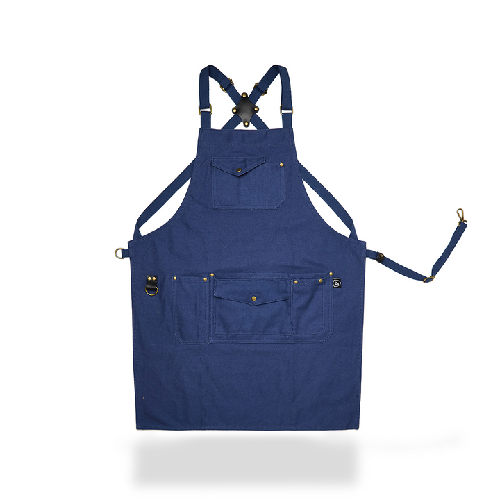 The Canvas Workhorse Apron - Dark Blue