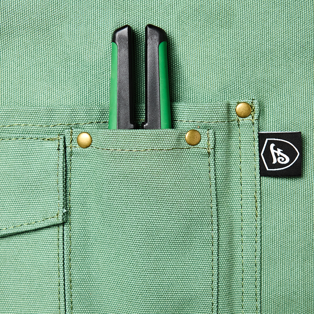 The Canvas Workhorse Apron - Jade