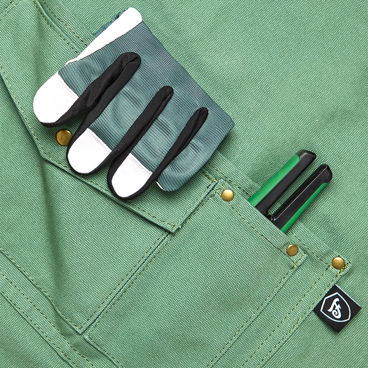 The Canvas Workhorse Apron - Jade