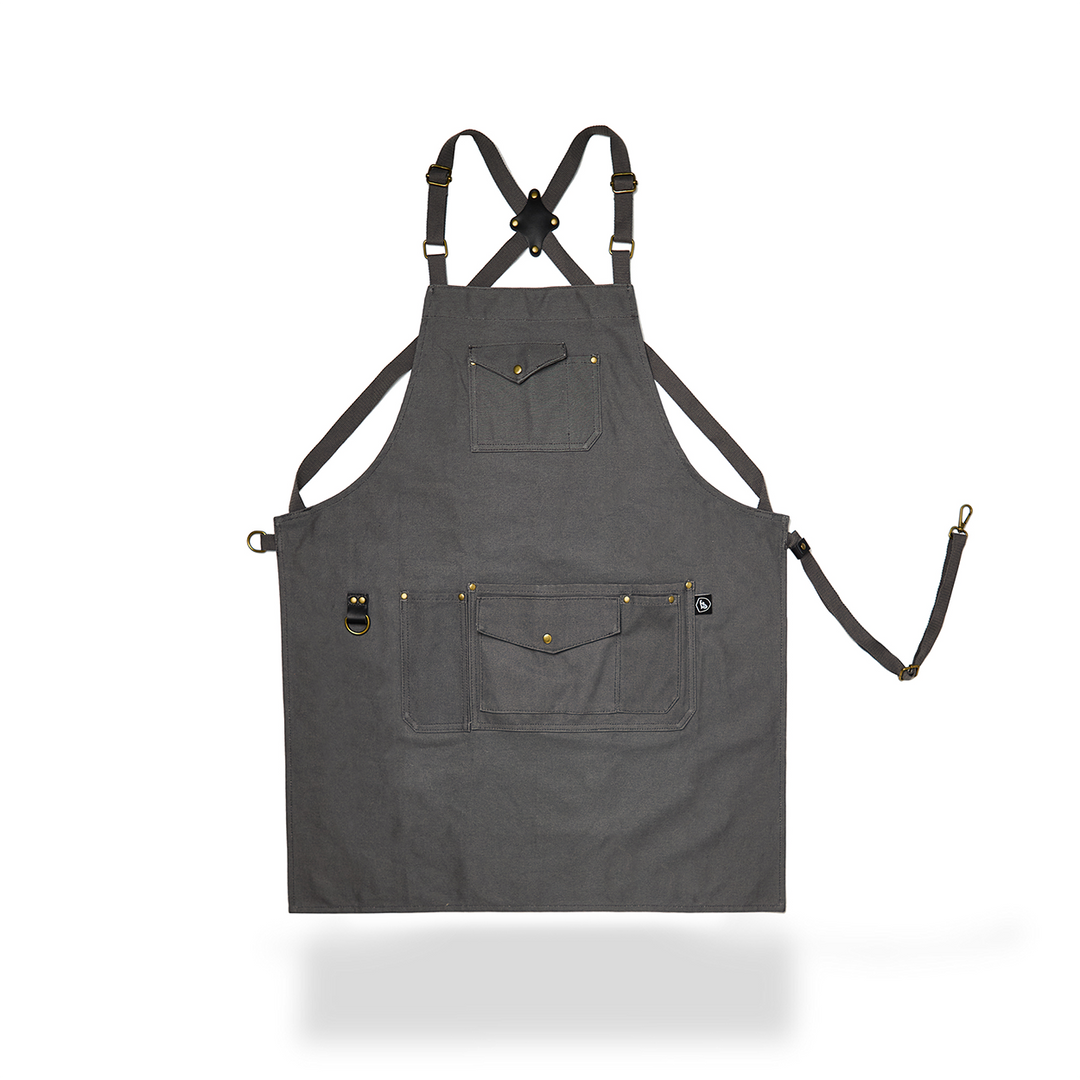 The Canvas Workhorse Apron - Dark Grey
