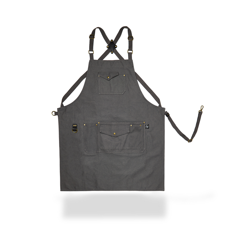 The Canvas Workhorse Apron - Dark Grey
