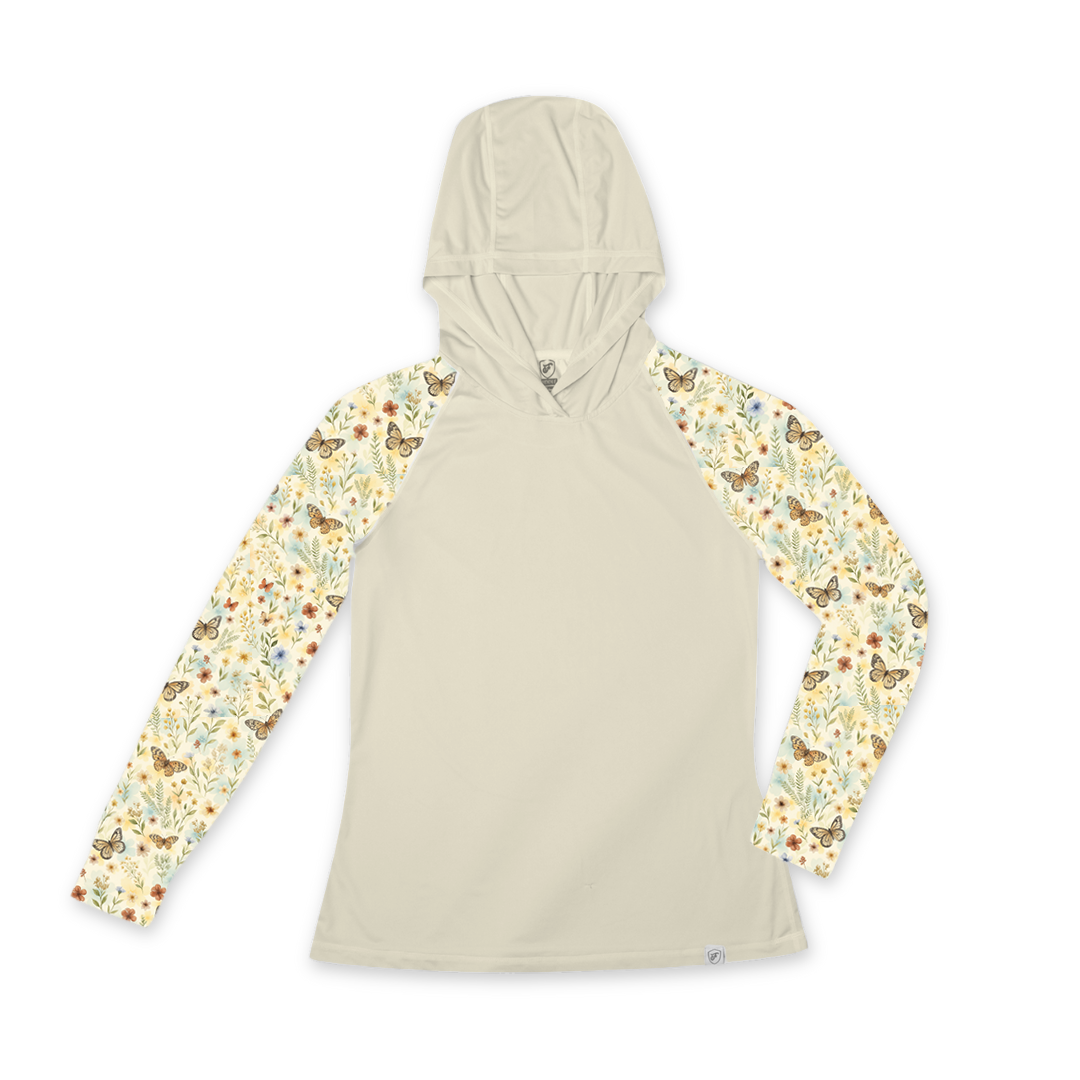 UV Hoodie - Women's - Butterfly Field's