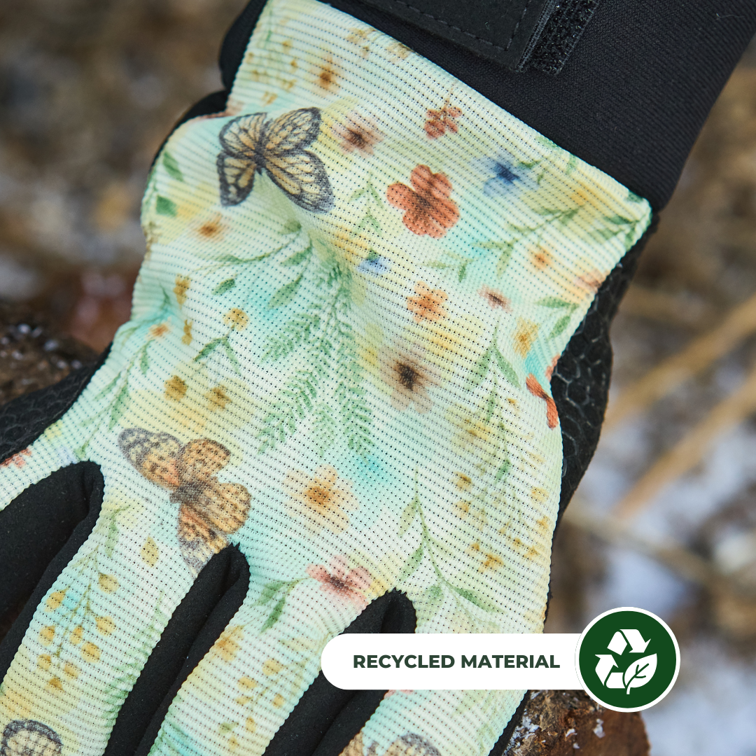 Waterproof Winter Gloves -  Butterfly Field