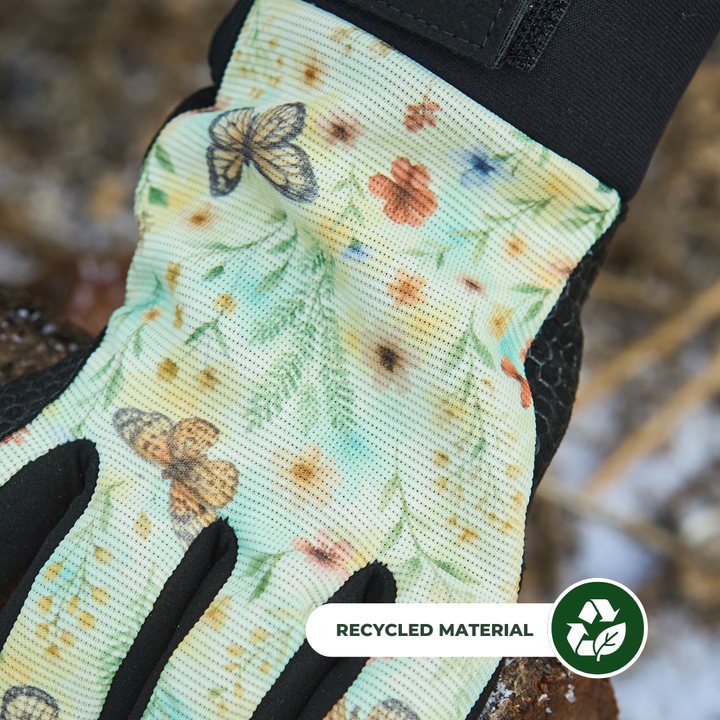 Waterproof Winter Gloves -  Butterfly Field