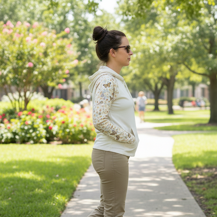 UV Hoodie - Women's - Butterfly Field's