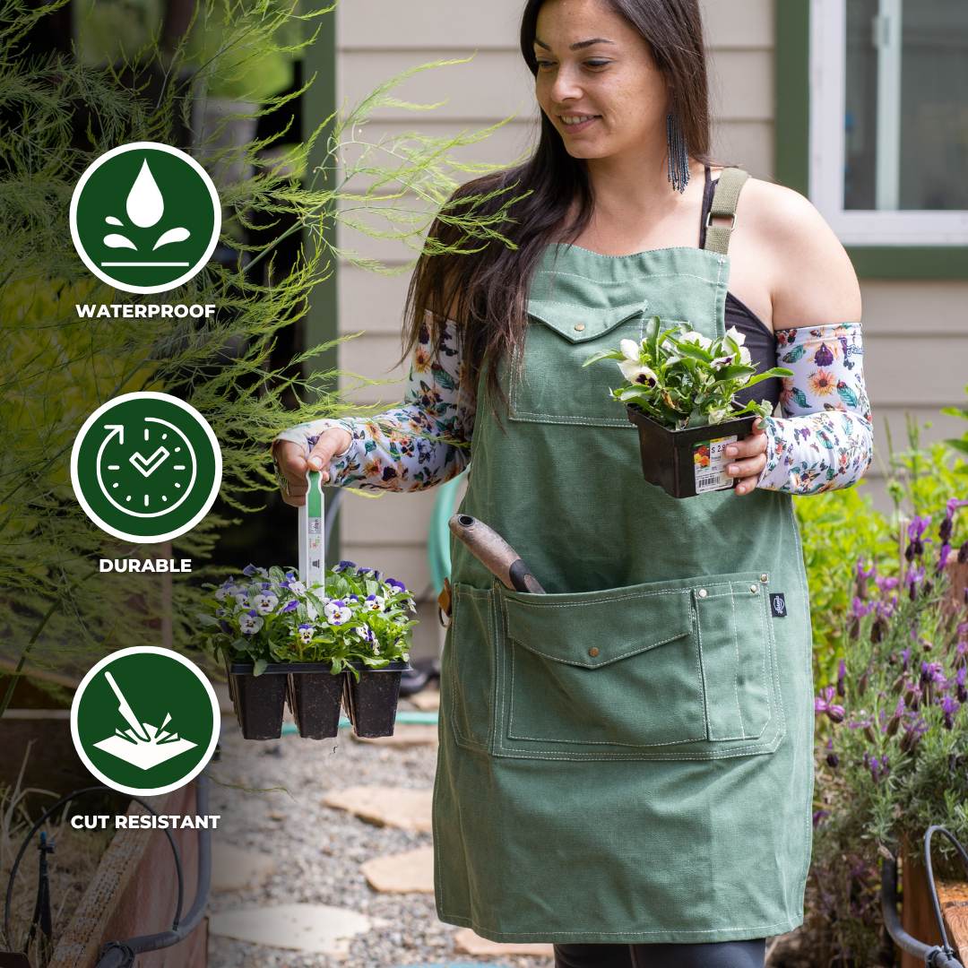 The Canvas Workhorse Apron - Jade