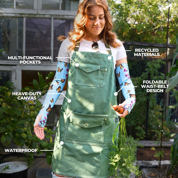 The Canvas Workhorse Apron - Jade