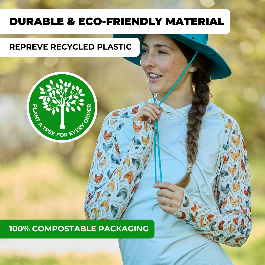 UV Hoodie - Women's - Chicken Farm