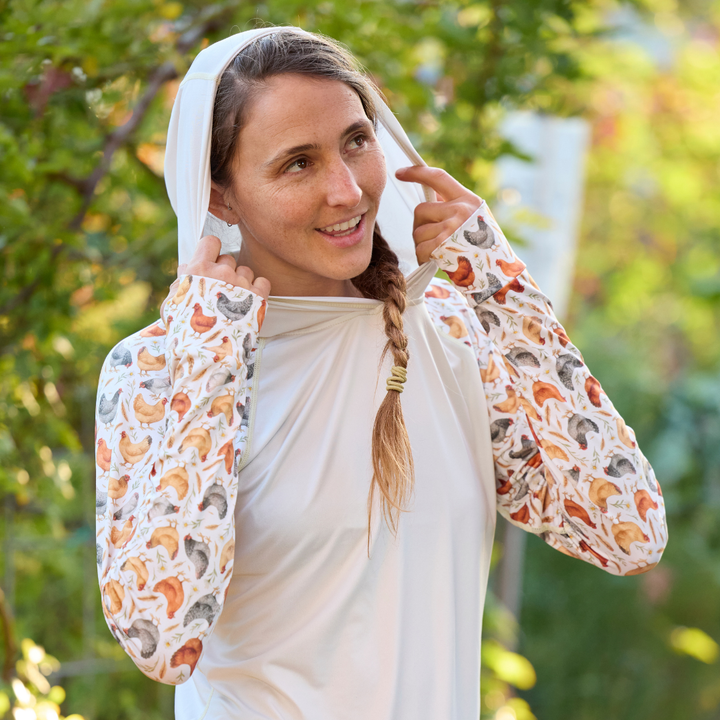 UV Hoodie - Women's - Chicken Farm