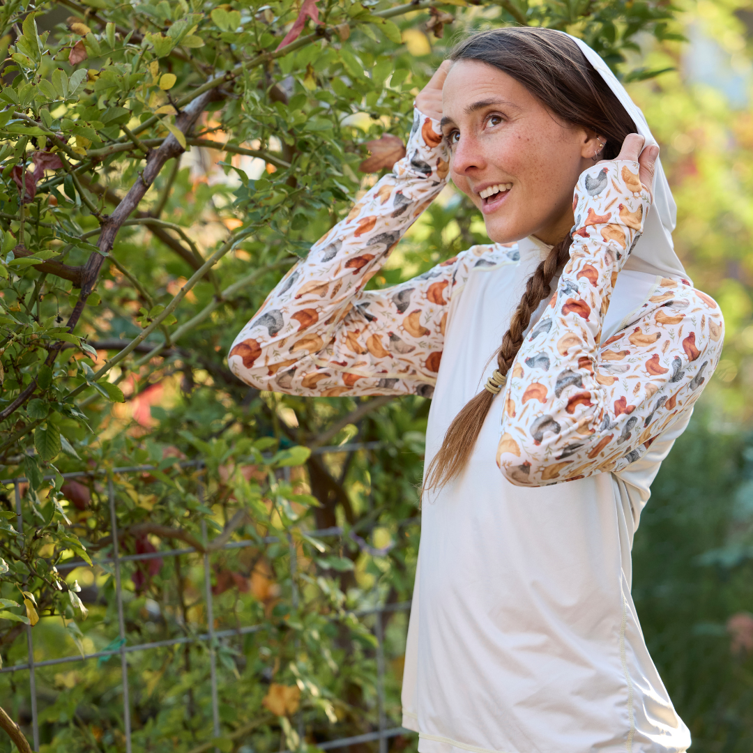 UV Hoodie - Women's - Chicken Farm