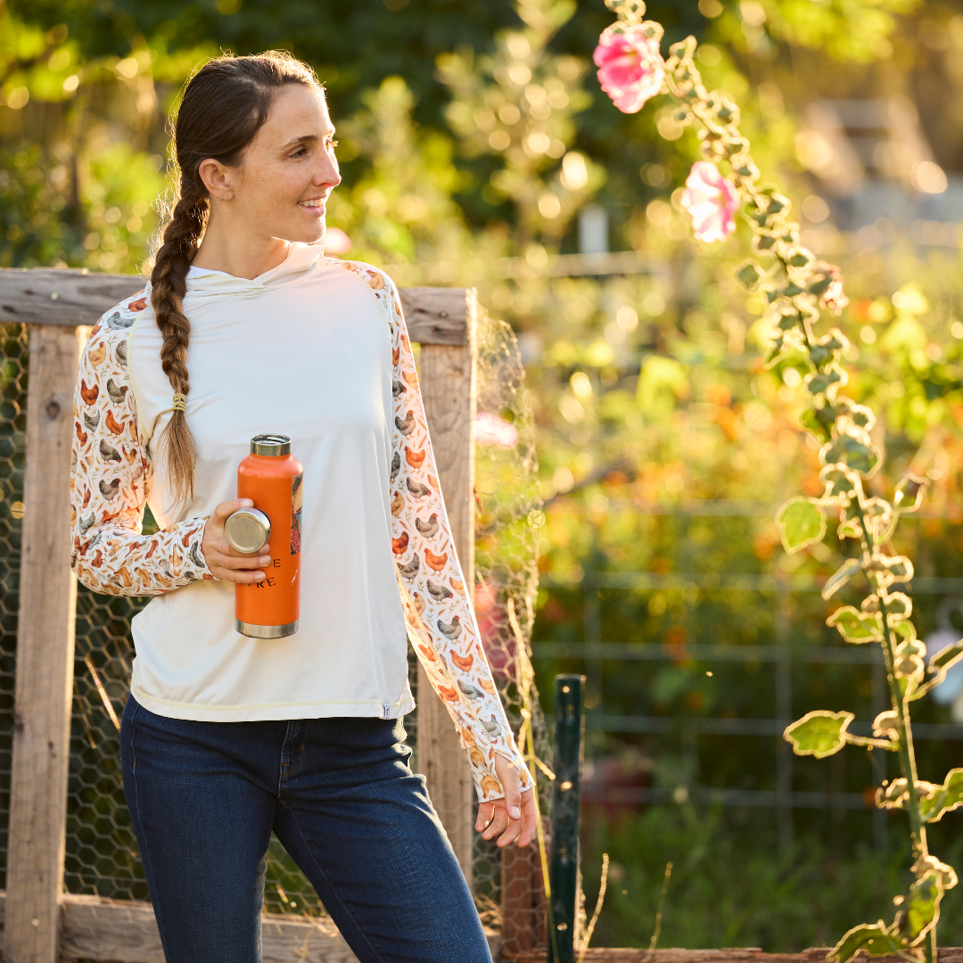 UV Hoodie - Women's - Chicken Farm