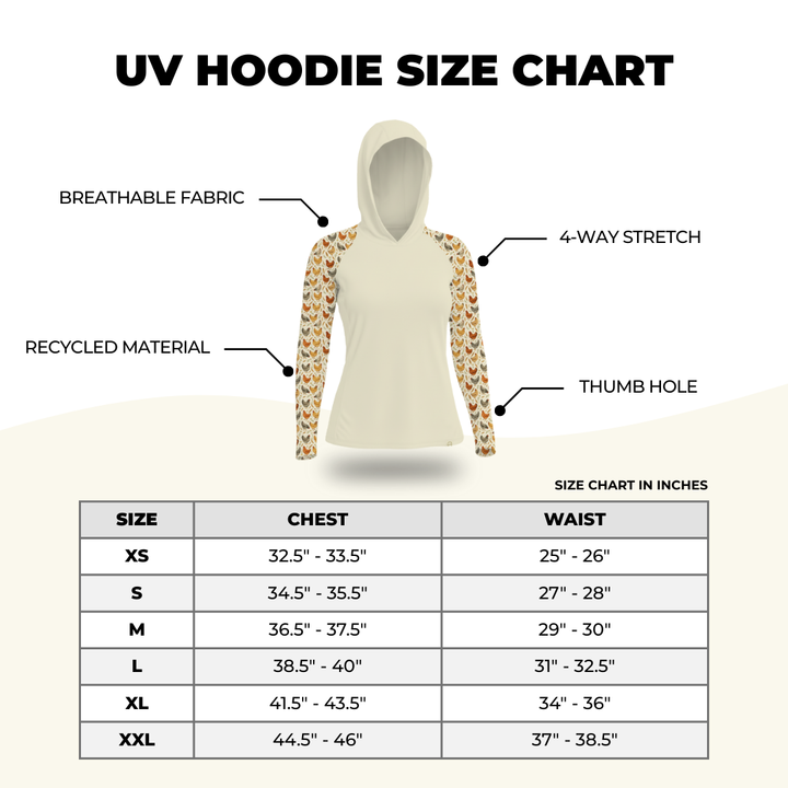 UV Hoodie - Women's - Chicken Farm