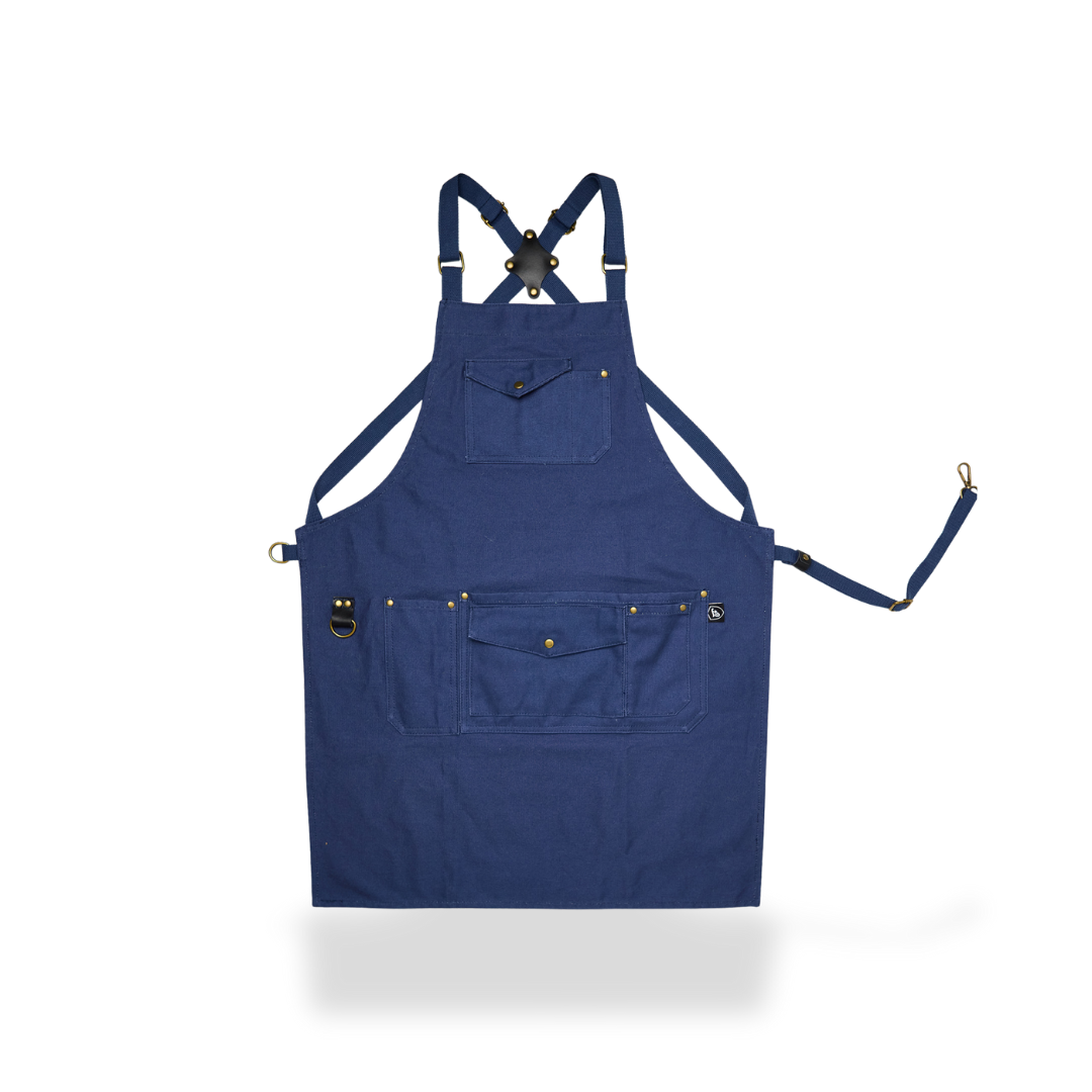 The Canvas Workhorse Apron - Dark Blue