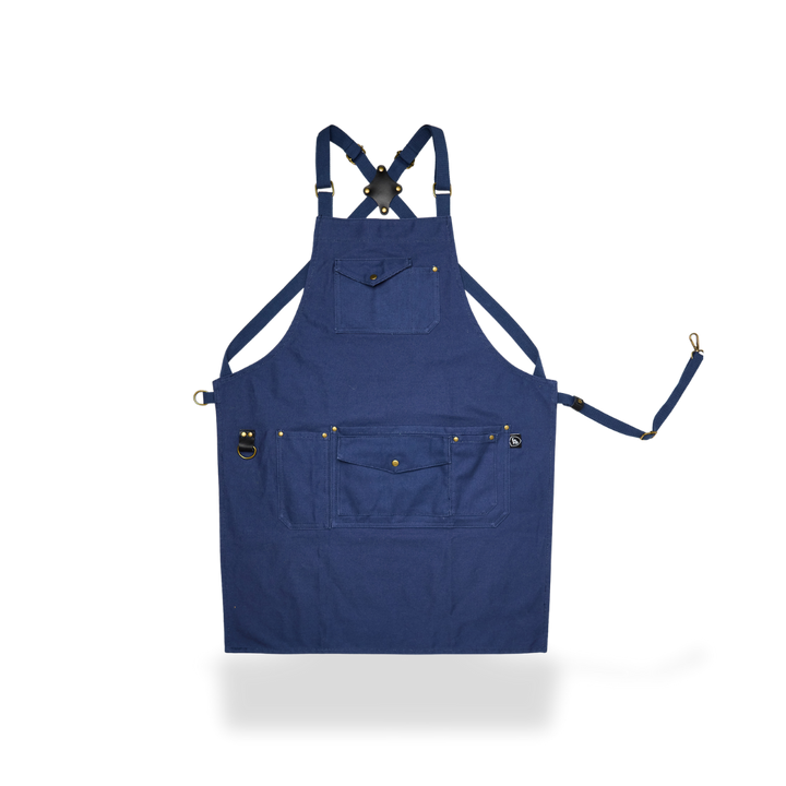 The Canvas Workhorse Apron - Dark Blue