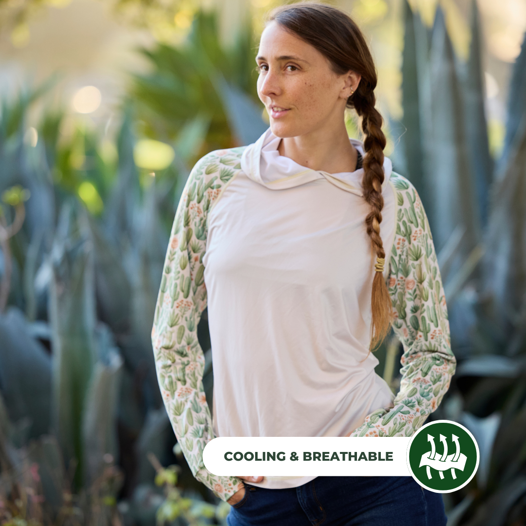 UV Hoodie - Women's - Desert Cactus