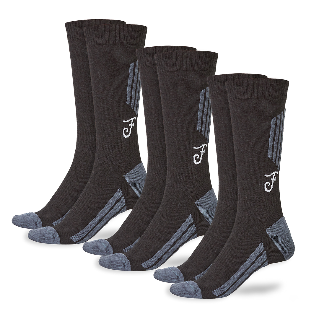 Insect Repellent Sock 3 Pack - Black