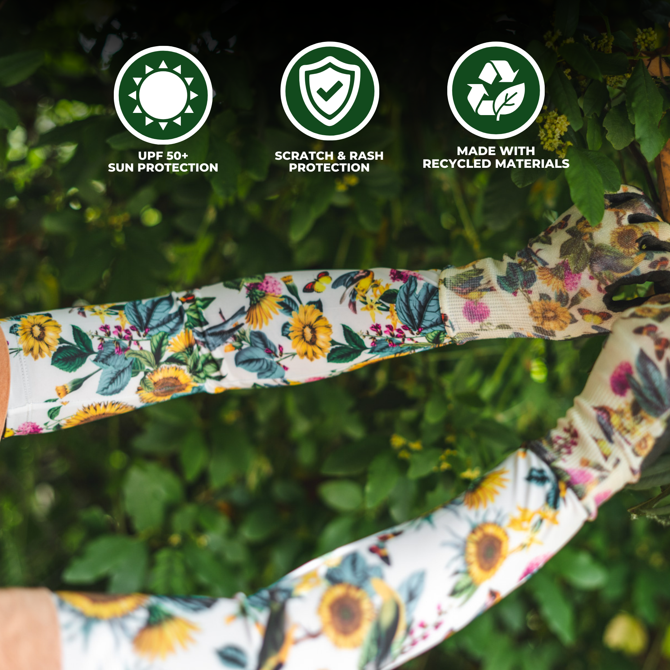 Protection Sleeves - Garden Flower