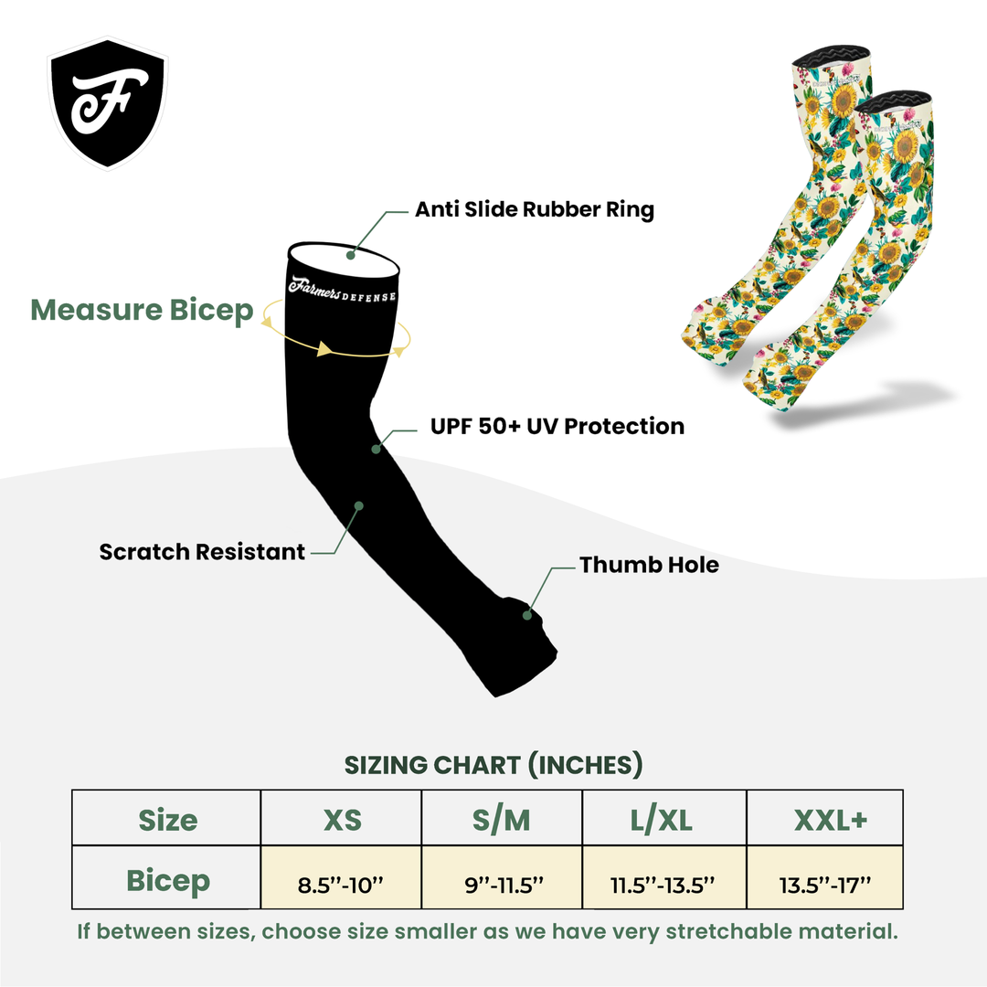 Leg & Arm Sleeves Bundle - Garden Flower