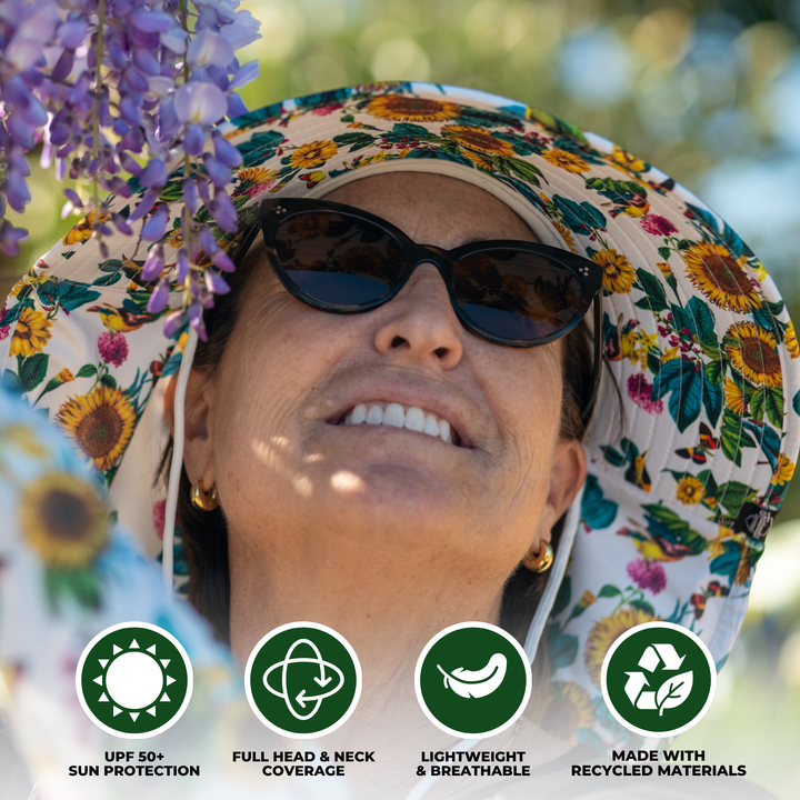 Sun Hat - Garden Flower