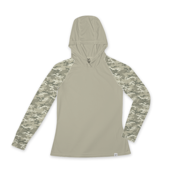 UV Hoodie - Women's - Light Green Camo