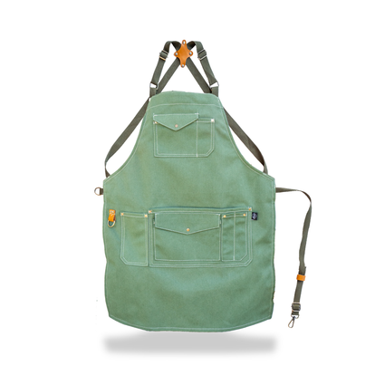 The Canvas Workhorse Apron - Jade