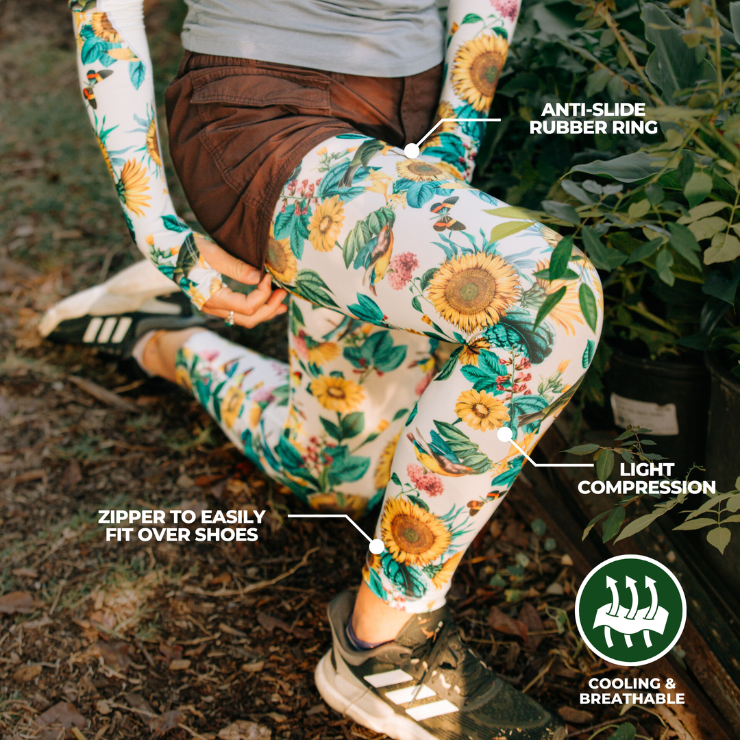 Leg & Arm Sleeves Bundle - Garden Flower